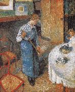 Camille Pissarro maid Sweden oil painting artist